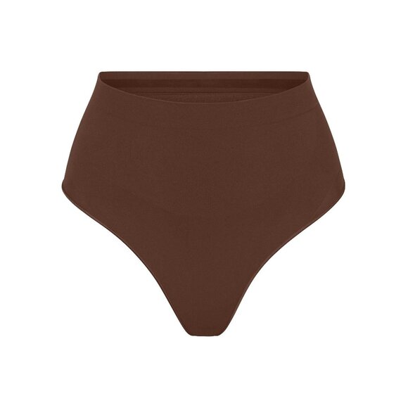 Skims Seamless Sculpt Mid Waist Thong - Picture 1 of 5